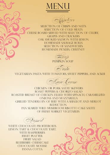 sassyclassy|classy and sassy menu.